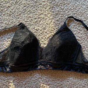 Black sexy bralette